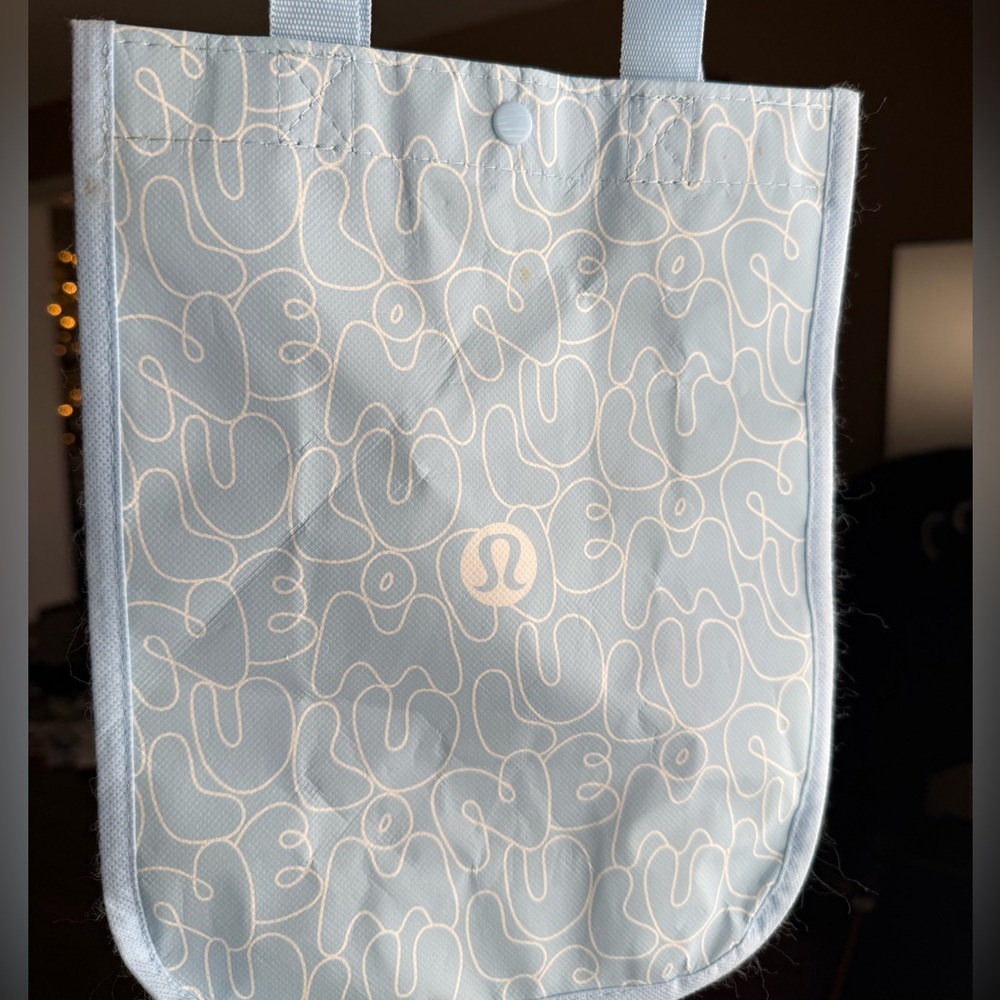 lululemon athletica Light Blue Tote Bag